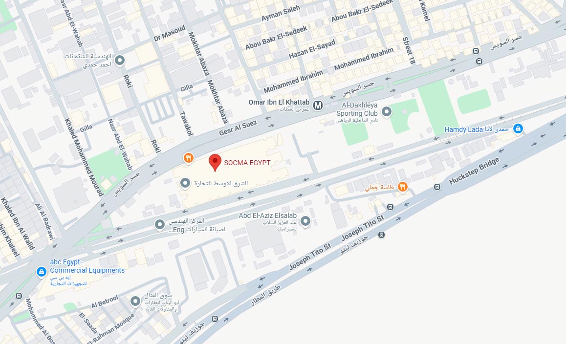 SOCMA EGYPT Location on Google Maps